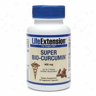 Life Extension Super Bio-curcumin, 400mg, Vegetarian Capsules