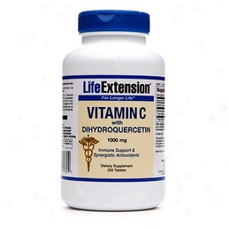 Life Extension Vitamin C With Dihydroquercetin, 1000mg, Tablets