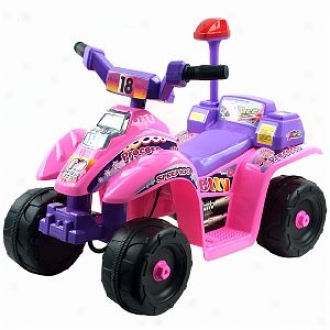 Lil' Rider Precess 4 Wheel Mini Atv Pink And Purple Ages 2-4