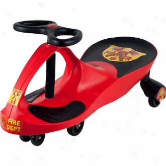 Lil' Rider Rescue Firefihhter Wiggle Ride-on Car Red Abes 3+