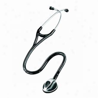 Littmann Cardiology Stc Stethoscope, Adult, Black, 4471