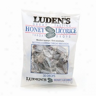 Luden's Throat Drops, Honey Licorice