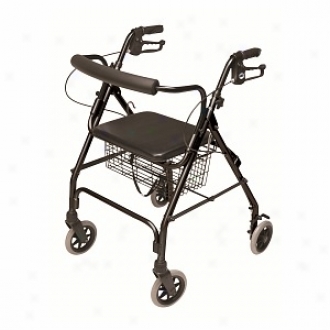 Lumex Bariatri Rollator-black, Over Weight, Heavy Weigh5, Overweight