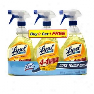Lysol All Purpose Cleaner, Buy 2, Get 1 Free, Lemon Breeze
