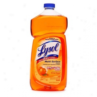 Lysol Complete Clean Multi-surface Cleaner, Orange Breeze