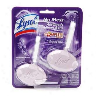 Lysol Complete Clean No Mess Automatic Toilet Bowl Cleaner, Lavender Fields