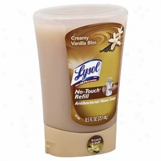 Lysol Healthy Touhc Hand Antibacterial Soap Refill, Creamy Vanilla Bliss