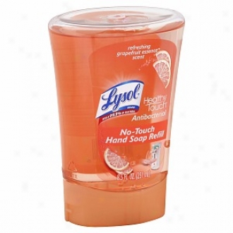 Lysol Healthy Touch Hand Antibacterial Soap Refill, Grapefruit nature