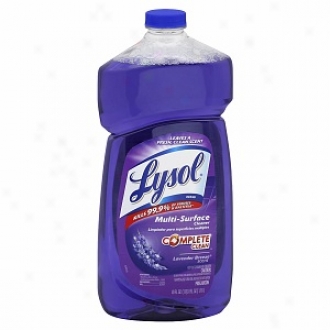 Lysol Multi Surface Cleaner, Pourable Bottle, Lavebder Breeze