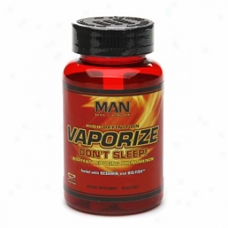 Man Sports Evaporate - Don't Sleep! Body-fat Reducing Appearance, Red-gels