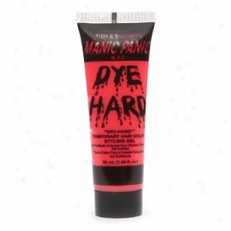 Manic Panic Color Hard  Dry-hard  Temporary Hair Color Styling Gel, Electric Lava