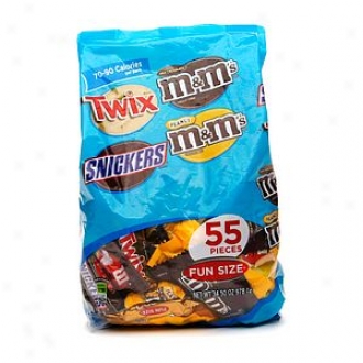 Mars Fun Size Variety Bundle Snickers, Twix, And M&m's Fun Size Variety Bag