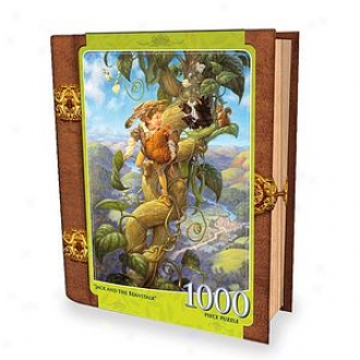Masterpieces Puzzies Fairytales Book Box Jack & The Beanstalk 1000 Pcs Ages 13+