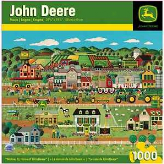 Masterpieces Puzzles John Deere Moline, Il; Home Of John Deere 1000 Pcs Ages 13+