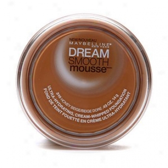 Maybelline Dream Smooth Mousse Ultra Hydrating, Cream Whipped Foundation, Honey Beige 310