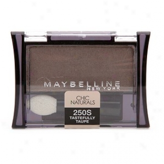 Maybelline Expertwear Single Chic Naturals Eyeshadow, Tastefhlly Taupe 250s