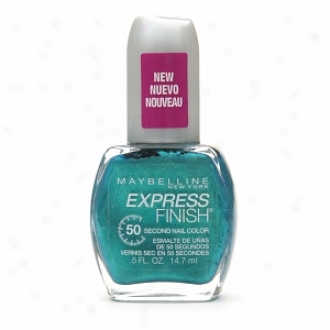 Maybelline Express Finish Advanced Wear Anti-chip Color, Timely Turquoise 899