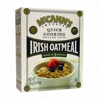 Mccann's Imported Quick Cooking Rolled Oats Irish Oatmeal