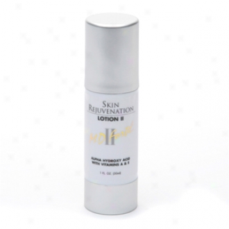 M.d. Forte Skin Rejuvenation Lotion Ii, Alpha Hgdroxy Acid With Vitamins A & E