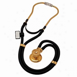 Mdf Instruments 22k Gold Sprague Rappaport Stethoscope Noir Black
