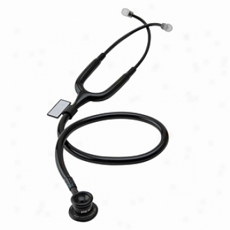 Mdf Instruments Md One Infant Stainless Steel Dual Head Stethoscope Blackout All Black