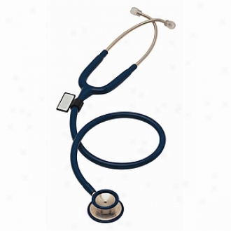 Mdf Instruments Md Some Stainless Steel Dual Head Stethoscope Abyss Navy Blue