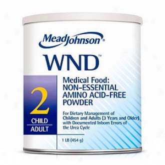 Mead Johnson Wnd 2:  Non-essential Amino Acid Free Diet Comminute, Child/adult