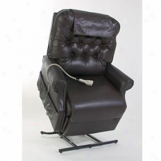 Mega Motion 3 Position Lift Chair Medium Model Gl358, Vinyl Chesrnut