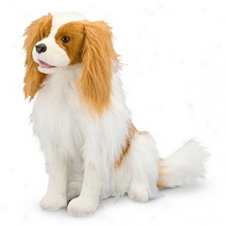 Melissa And Doug Cavalier King Charles Spaniel - Plush, Ages 3+