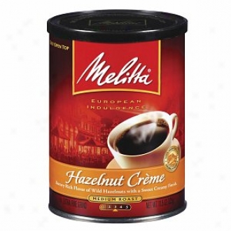 Melitta European Indulgence Collection Ground Coffee, Hazelnut Cr??me