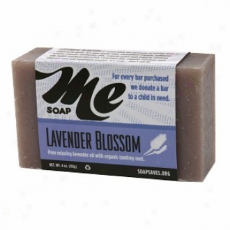 Mesoap Me Soap Organic Bar Soap, Lavender Blossom