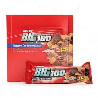 Met-rx Big 100 Meal Replacement Bars, Peanut Butter Cookie Dough