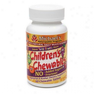 Michael's Naturopathic Programs Children's Chewables Kid's Natural Multi-vitamin, Tablets