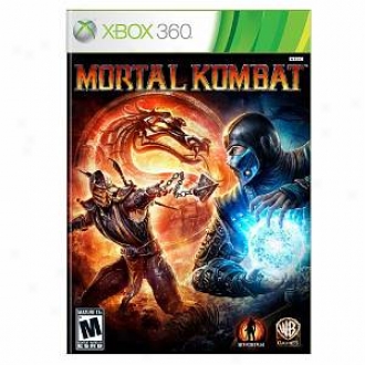 Microsoft Xbox 360 Mortal Kombat By Warner Brothers By Ubi