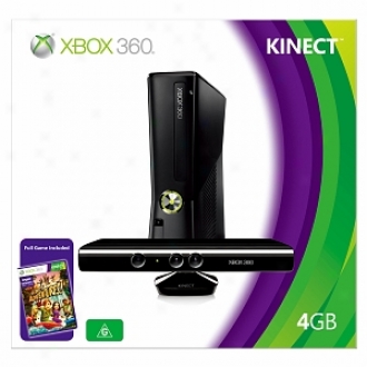 Microsoft Xbox 360 Sys5em 4gb Kinect Bundle By Microsoft