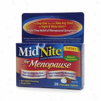 Midnite For Menopause, Chewable Tablets, Berry