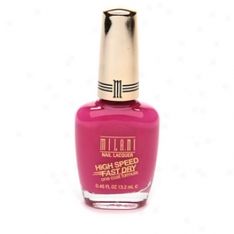 Milani High Speed Fast Dry Nail Lacquer, Fast Fuschia 04