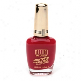 Milani High Speed Fast Dry Nail Lacquer, Rapid Cherry 21