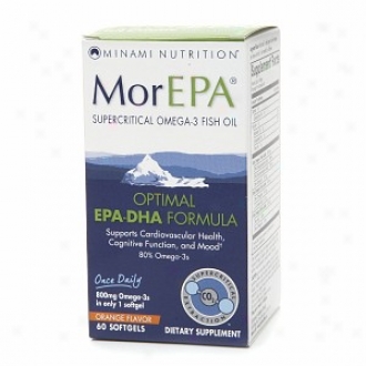 Minami Nutrition Morepa Omega-3 Fish Oil, Epa-dha, Softgel, Orange