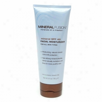 Mineral Fusion Mineral Spf40 Facial Moisturizer For All Skin Types