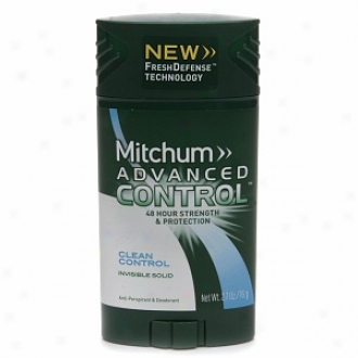 Mitchum Advanced Control Anti-perspirant & Deodorant Invisible Solid, Clean Control