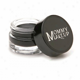 Mommy Makeup Stay Put Gel Eyeliner, Black Comeliness (a Rich Pure Black)