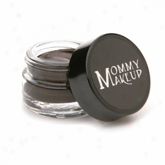 Mommy Makeup Stay Put Gel Eyeliner, Mischievous (rich Black With Green & Gold Flecks)