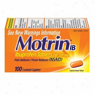 Motrin Ib Ibuprofen Pain Reliever/fever Reducer 200 Mg, Tablets