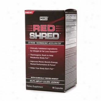 Mri Red Shred Extreme Thermogenic Accelerator, Capsuels