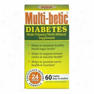 Multi-betic Multi-vitmain, Advanced Diabetic Formula, Tablets