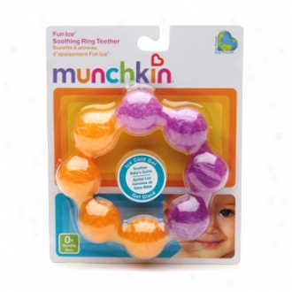 Munchkin Pleasantry Coat , Soothing Ring Teether (colors May Vary), Ages 0+