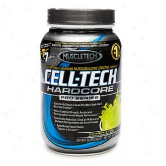 Muscletech Cell-tech Hardcore Pro Succession Creatine Formula, Lemon Lime