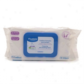 Mustela Cleansing And Soothing Wipes