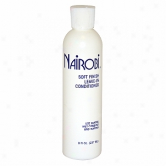 Nairobi Soft Finsh Leave-in Conditioner For Unisex - 8 Oz